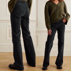 NILI LOTAN Celia cotton-blend corduroy straight-leg pants M